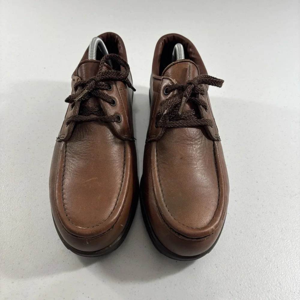Vintage Red Wing Dunoon Brown Leather Moc Toe Oxford 6602 SD Type 1 Men Sz 9 EEE